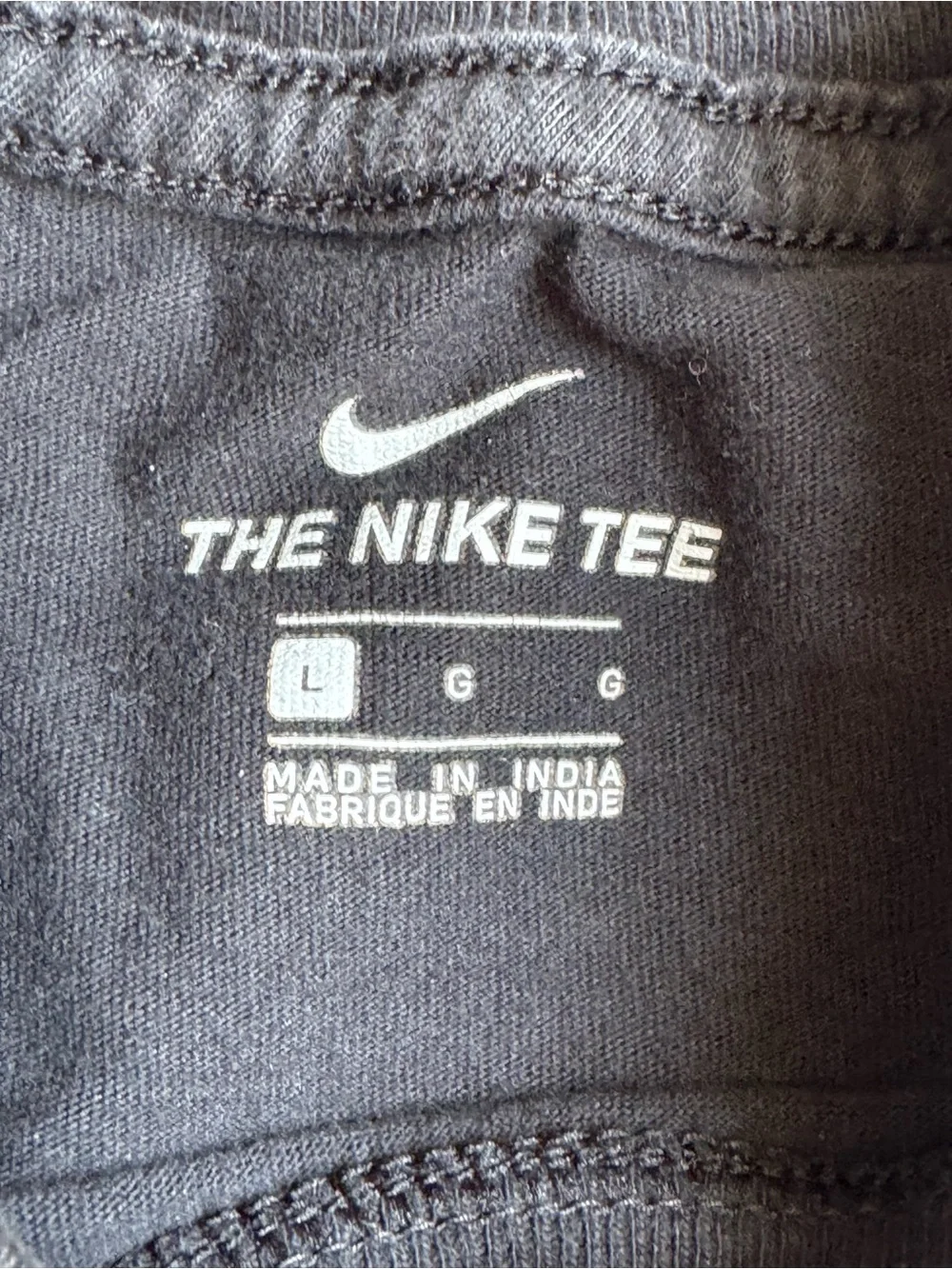 Nike Boys Graphic Tee Lot Black Like New & Block Logo GUC L